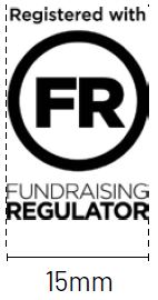 Secondary Fundraising Regulator logo, minimum size