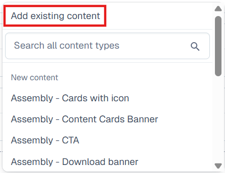 Add existing content.png